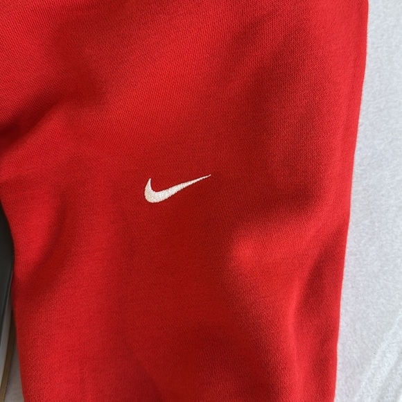 NIKE Sweatpants Swoosh-University workout leisure Red/White size Large - Picture 6 of 7